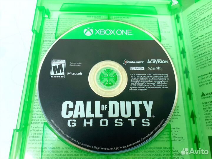Call Of Duty: Ghosts (Xbox One) б/у