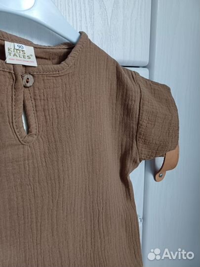 Муслиновый костюм мальчик девочка