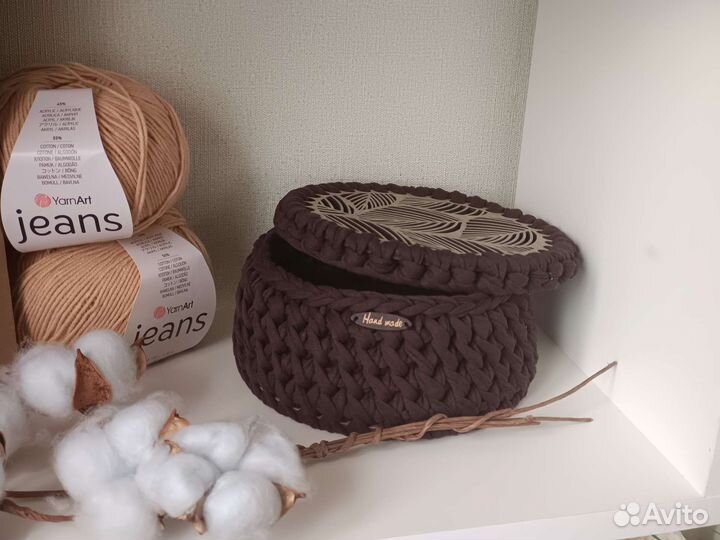 Корзинки и шкатулки