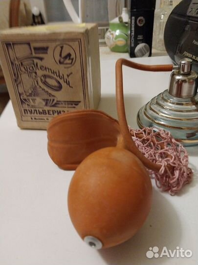 Пульверизатор для одеколона. СССР. Новый