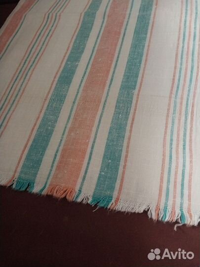 Отрез ткани лен СССР