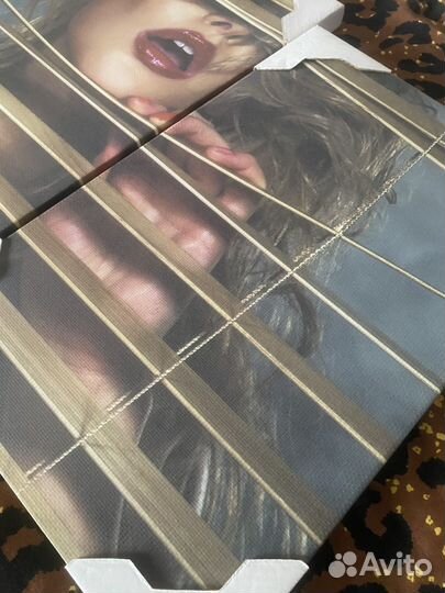 Модульная картина из трёх частей. Девушка