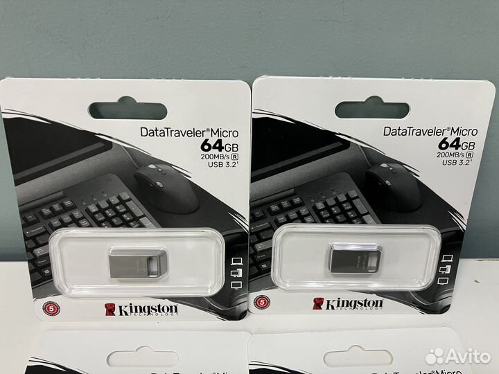 Новый Kingston DataTraveler 64gb usb dtmc3G2/64GB