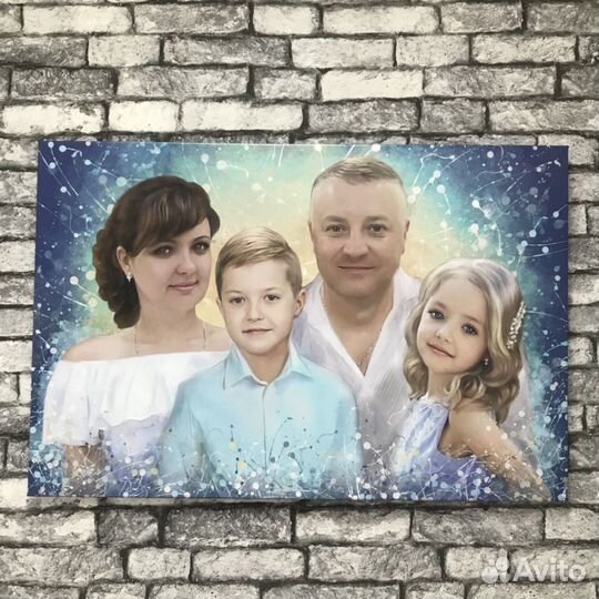 Фото на холсте