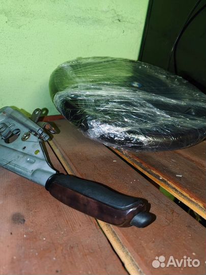 Руль деревянный на BMW