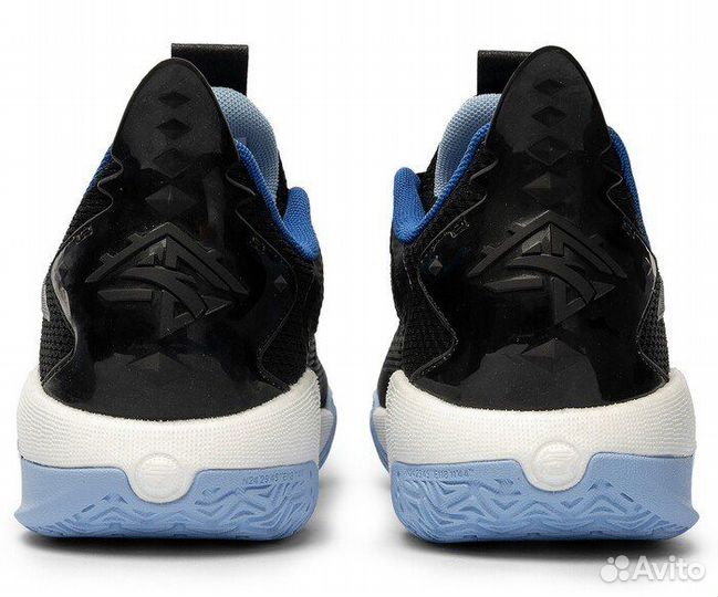 Кроссовки anta Shock Wave 5.0 Black/L.Blu баск. м