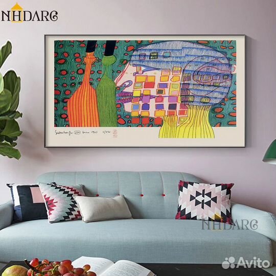 Картина на холсте для декора