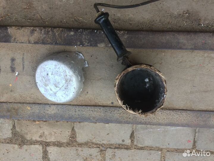 Тигель для плавки свинца