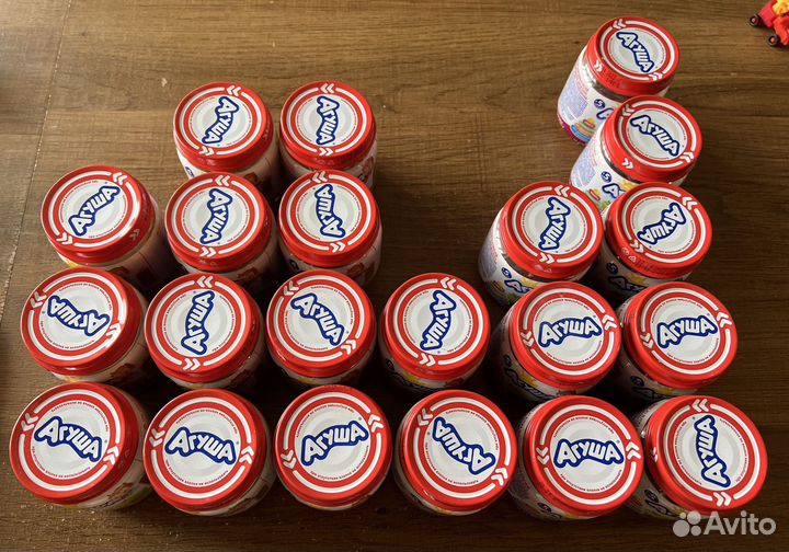 Фруктовое пюре агуша