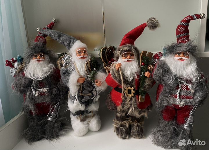 Дед мороз под елку Санта Клаус подарок новый год