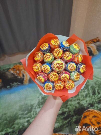 Букеты из конфет