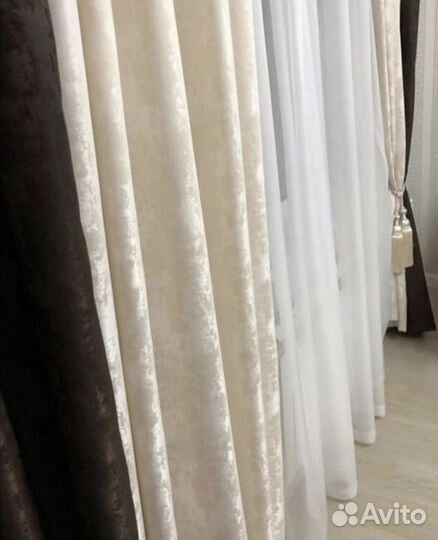 Шторы 4*270 готовые новые