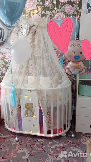 Бортики кокон ванночка развивающий коврик