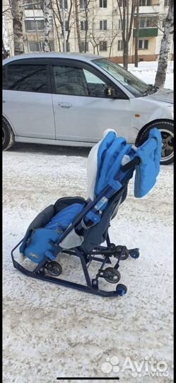 Коляска санки