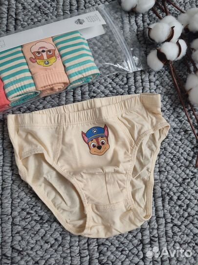 Набор трусов H&M 110-116 для мальчика новые hm нм