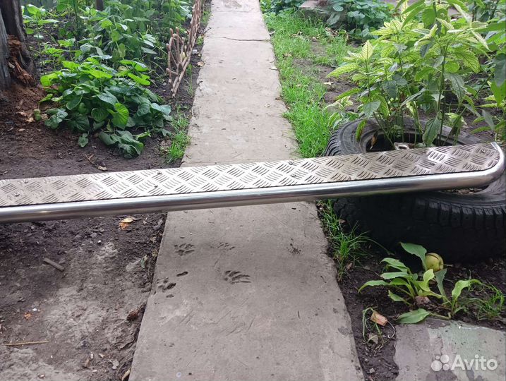 Пороги из нержавейки