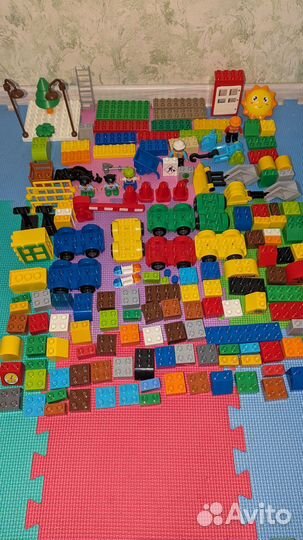 Конструктор россыпью lego Дупло микс набор