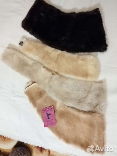 Меховой воротник, норка