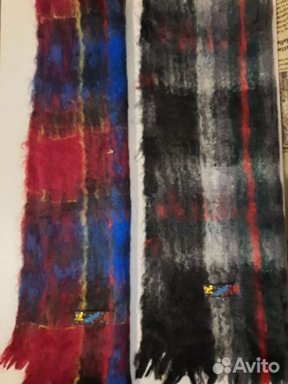 Махеровый шарф нахар