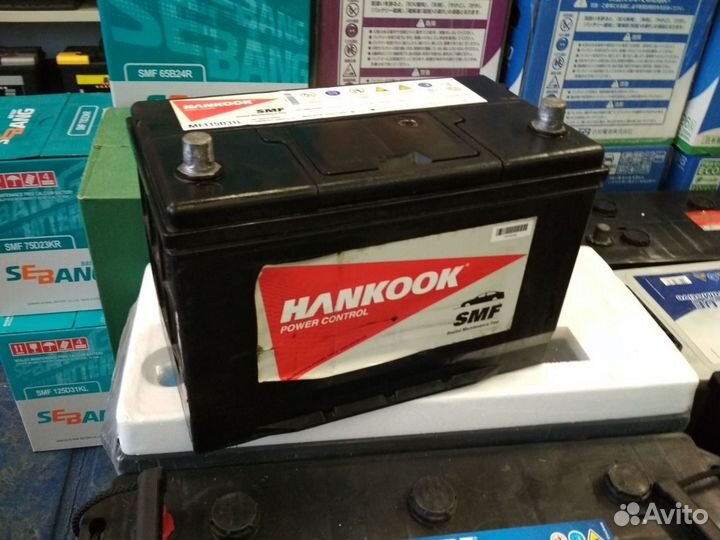 Аккумулятор Б/У Hankook 115D31L 95 Ач