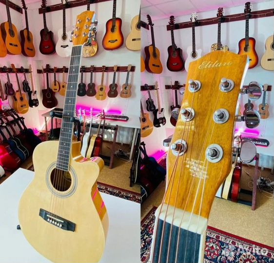 Акустическая гитара Elitaro E4010 N новая