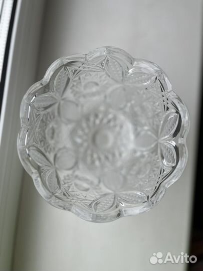 Салатница хрустальная СССР