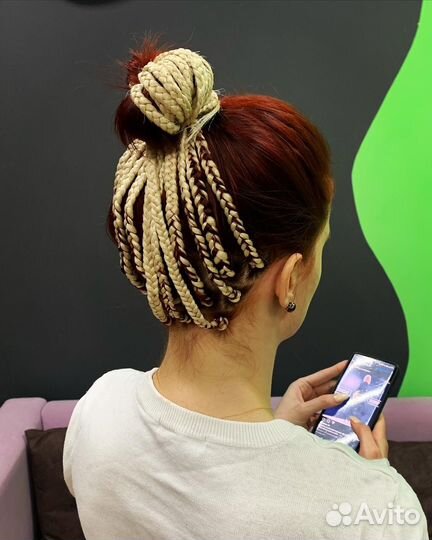 Афрокосы, изготовление комплектов де, се