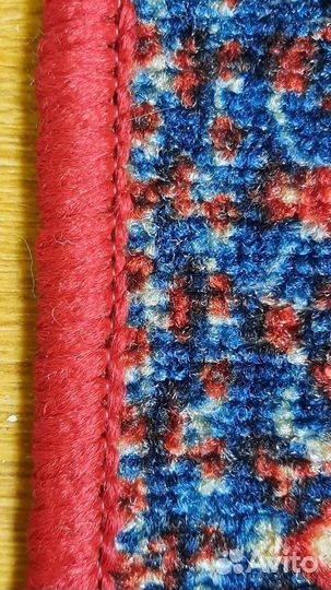 Придверный коврик икеа скивхольме, красный/синий