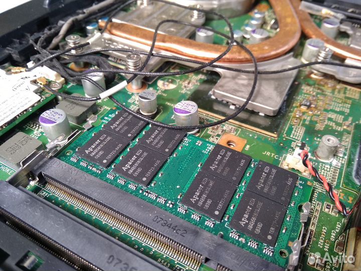 Ноутбук MSI GX-600, нерабочий