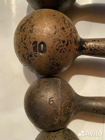 Гантели СССР 6 кг