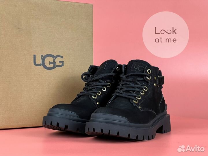 Угги женские ботинки Ugg Martin Black