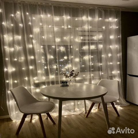 Гирлянда штора