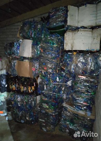 Пэт бутылки прессованные