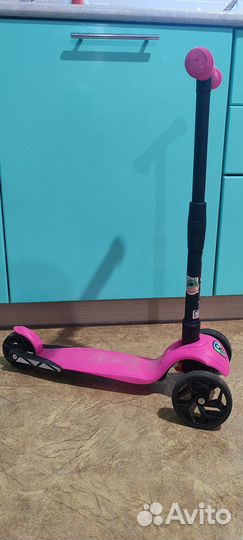 Самокат детский трехколесный складной