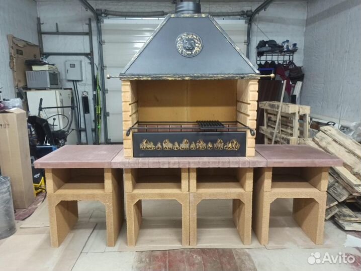 Печь под казан 