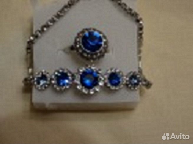 Комплект кольцо и браслет