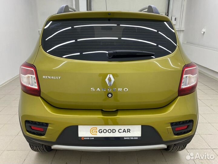 Renault Sandero Stepway 1.6 МТ, 2016, 92 407 км