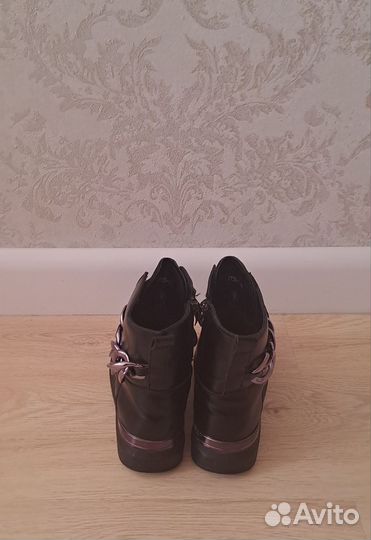 Ботинки утепленные для девочки (зима/ демиезон)