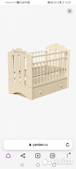 Детская кроватка