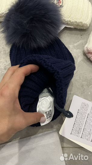 Шапка moncler на ребенка