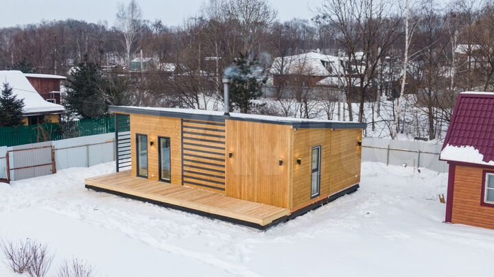 Дом 58,5 м² на участке 6 сот.