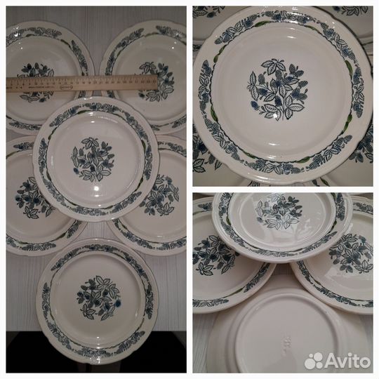 Тарелки зик Ежевика СССР