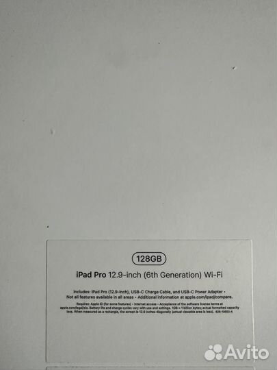 iPad Pro 12.9 6 поколение 128GB Wi-Fi в идеале