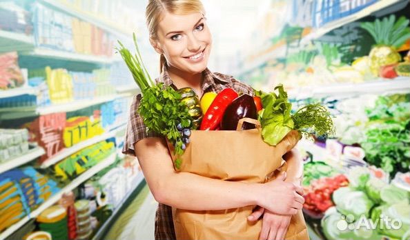Продавец продуктов питания