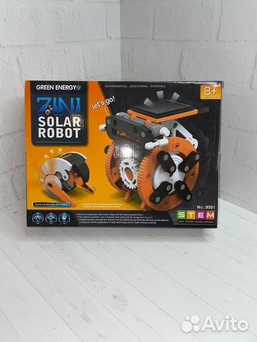 Робот конструктор на солнечной батарее 7 в 1