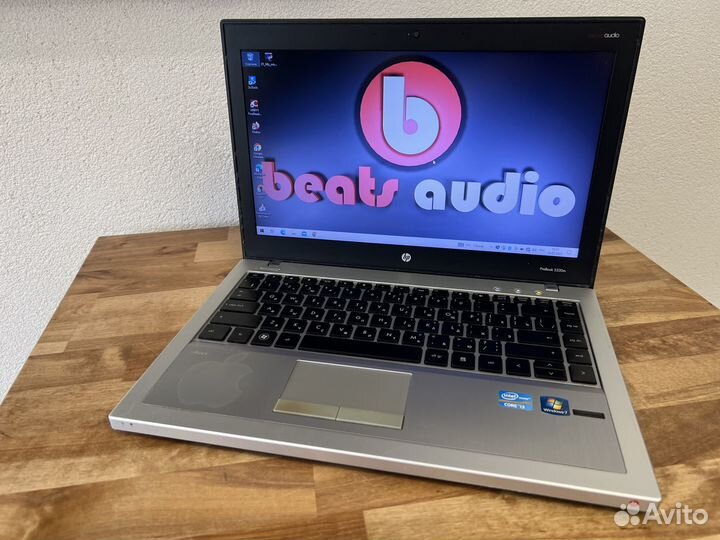 Металлический HP ProBook Beats Audio i3 8Gb SSD256