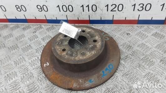 Диск тормозной задний nissan qashqai J10 (CDN16LR0