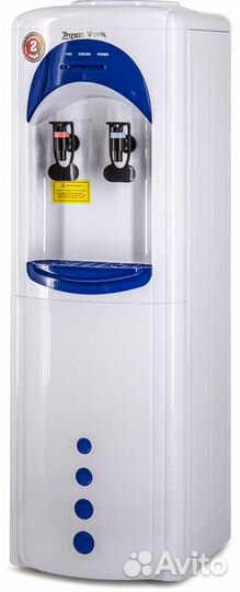 Кулер для воды Aqua Work 17-LDR бело-синий электро