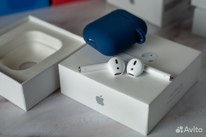Airpods 2 + Чехол + Доставка + Гарантия