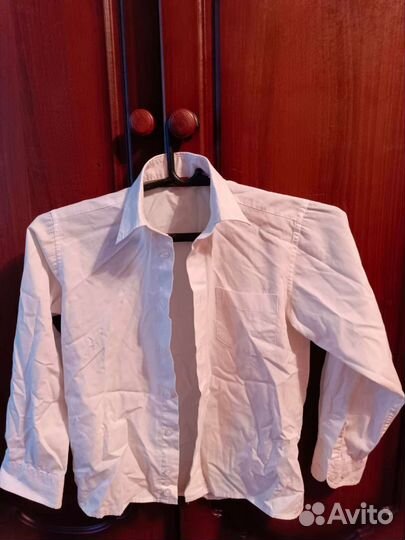 Рубашка белая, сарафан